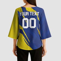 Custom Dambulla Cricket Sixers Kimono Sleeve Blouse Ignite The Pride - Wonder Print Shop