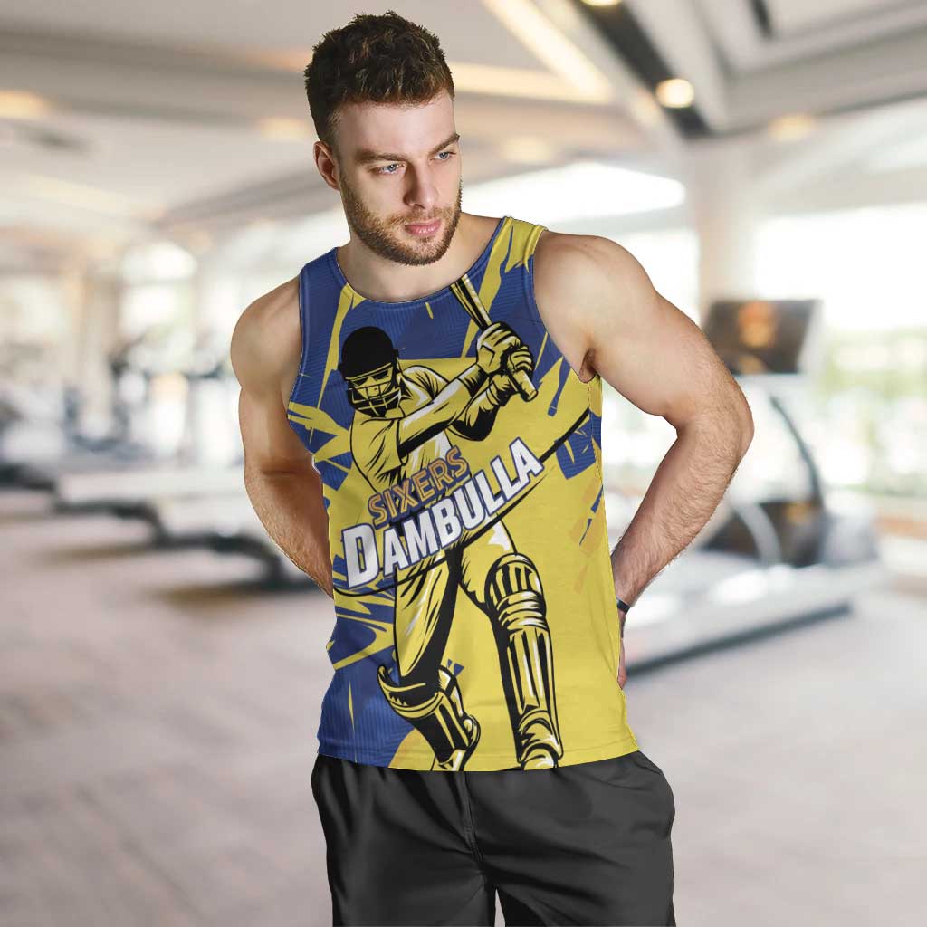 Custom Dambulla Cricket Sixers Men Tank Top Ignite The Pride - Wonder Print Shop