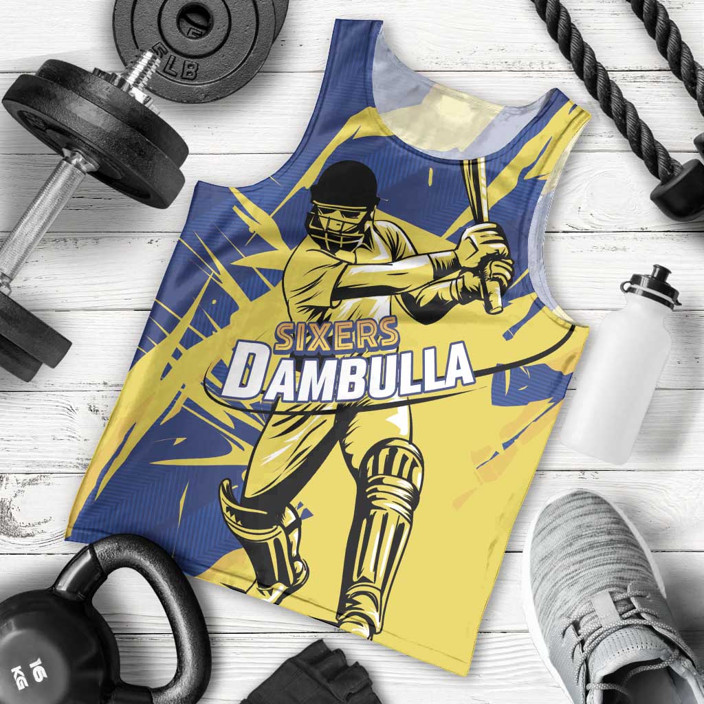 Custom Dambulla Cricket Sixers Men Tank Top Ignite The Pride - Wonder Print Shop