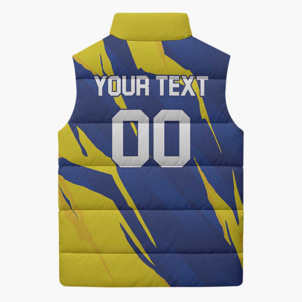 Custom Dambulla Cricket Sixers Sleeveless Puffer Jacket Ignite The Pride - Wonder Print Shop