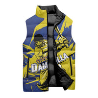 Custom Dambulla Cricket Sixers Sleeveless Puffer Jacket Ignite The Pride - Wonder Print Shop