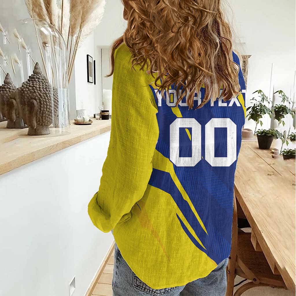 Custom Dambulla Cricket Sixers Women Casual Shirt Ignite The Pride - Wonder Print Shop