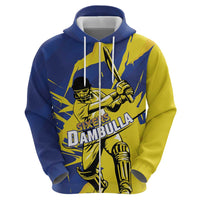 Custom Dambulla Cricket Sixers Zip Hoodie Ignite The Pride - Wonder Print Shop
