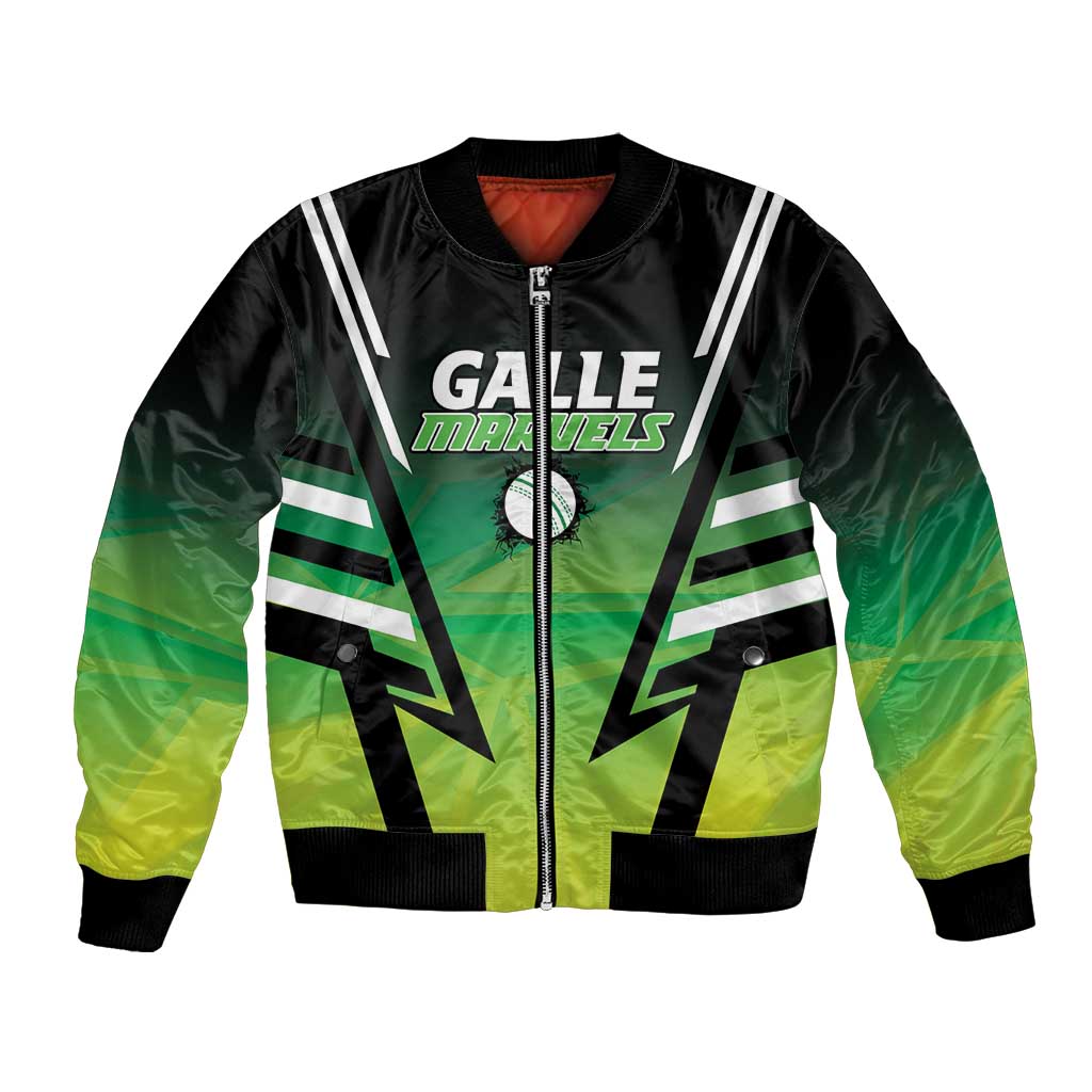 Custom Galle Cricket Marvels Bomber Jacket Api Galle Boys - Wonder Print Shop