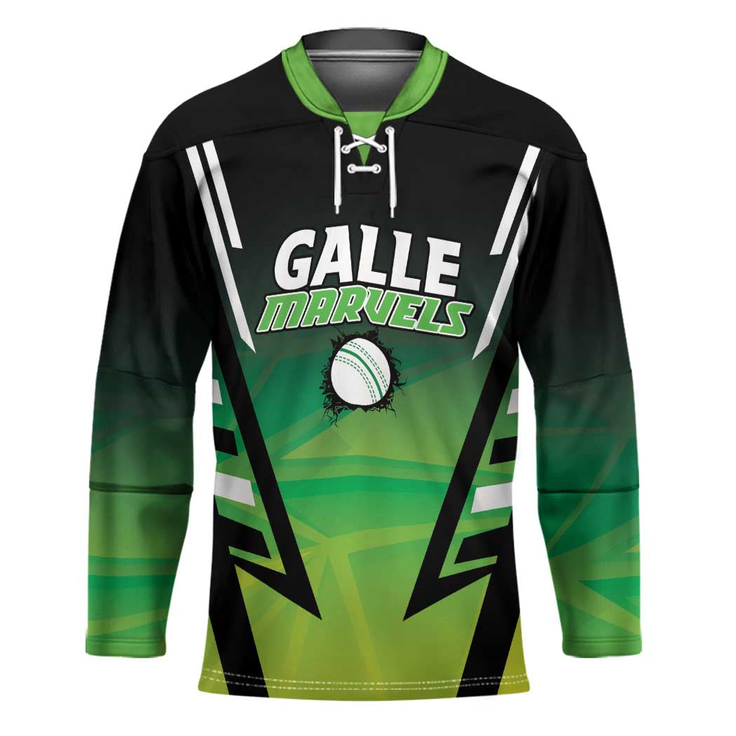 Custom Galle Cricket Marvels Hockey Jersey Api Galle Boys - Wonder Print Shop