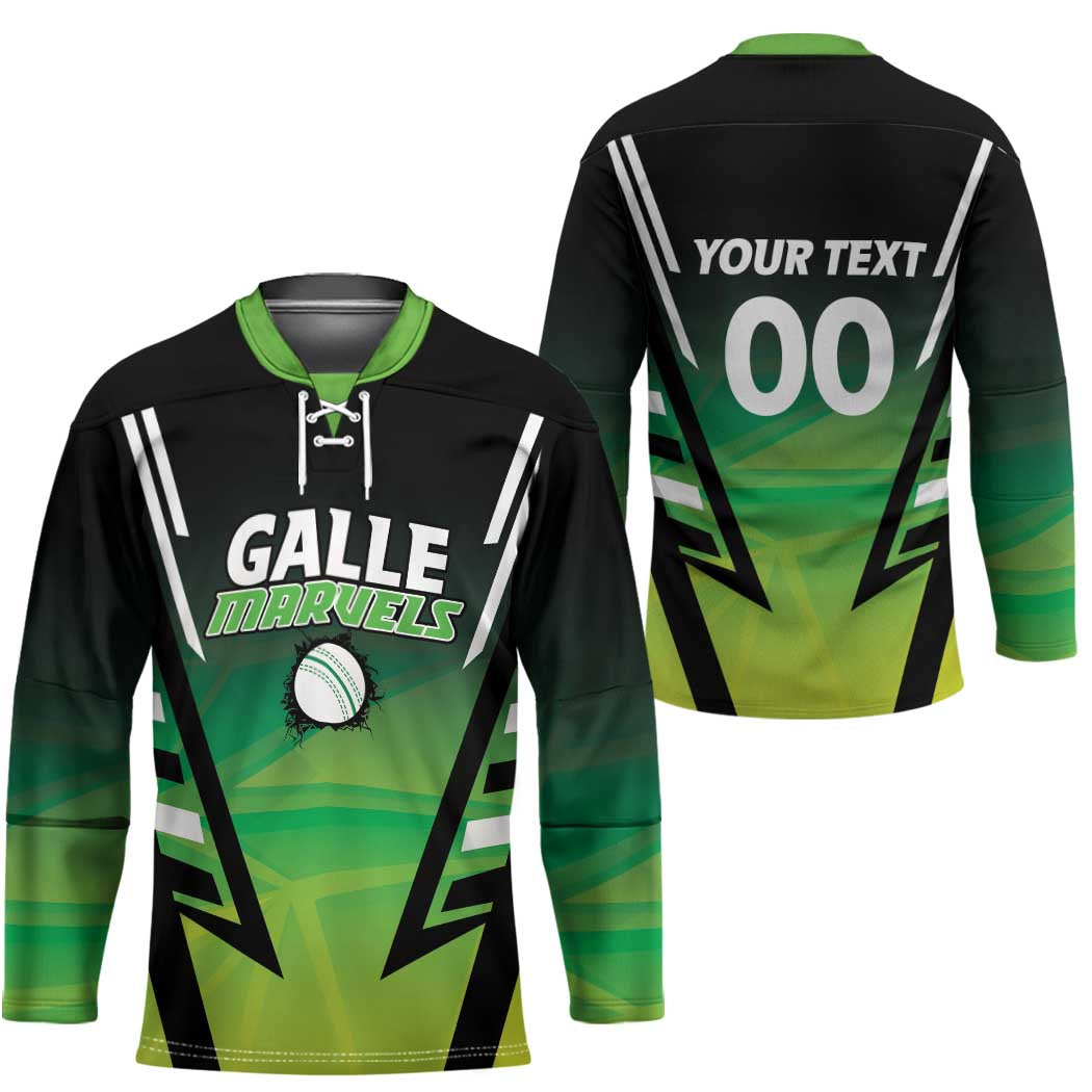 Custom Galle Cricket Marvels Hockey Jersey Api Galle Boys - Wonder Print Shop