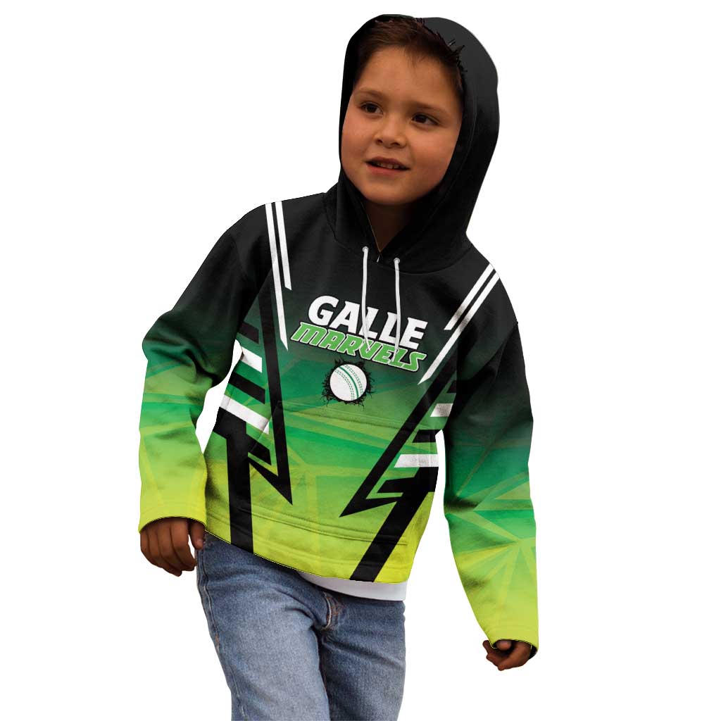 Custom Galle Cricket Marvels Kid Hoodie Api Galle Boys - Wonder Print Shop