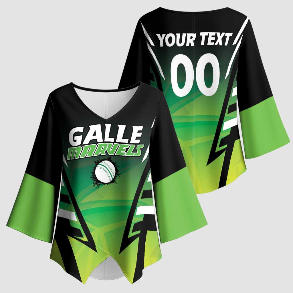 Custom Galle Cricket Marvels Kimono Sleeve Blouse Api Galle Boys - Wonder Print Shop