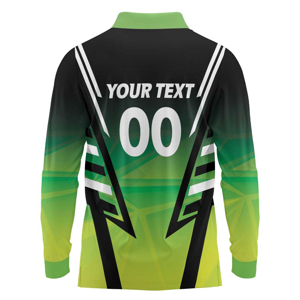 Custom Galle Cricket Marvels Long Sleeve Polo Shirt Api Galle Boys - Wonder Print Shop