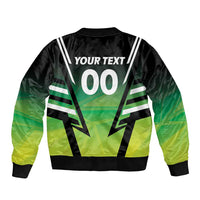 Custom Galle Cricket Marvels Sleeve Zip Bomber Jacket Api Galle Boys - Wonder Print Shop