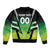 Custom Galle Cricket Marvels Sleeve Zip Bomber Jacket Api Galle Boys - Wonder Print Shop
