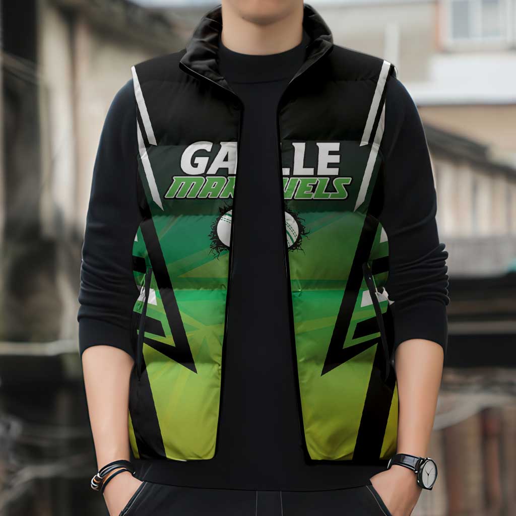 Custom Galle Cricket Marvels Sleeveless Puffer Jacket Api Galle Boys - Wonder Print Shop