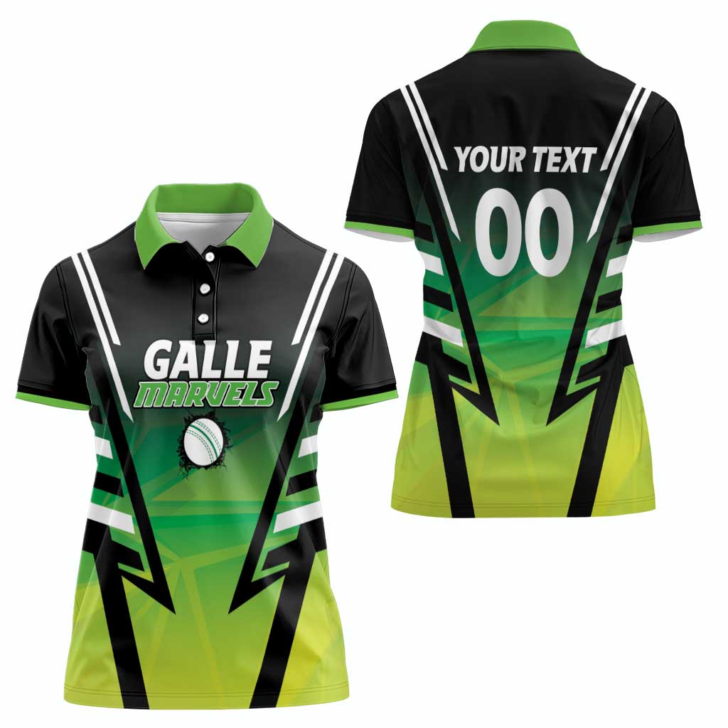 Custom Galle Cricket Marvels Women Polo Shirt Api Galle Boys - Wonder Print Shop