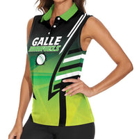 Custom Galle Cricket Marvels Women Sleeveless Polo Shirt Api Galle Boys - Wonder Print Shop