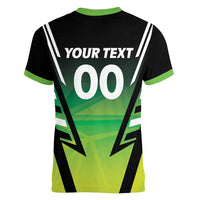 Custom Galle Cricket Marvels Women V-Neck T-Shirt Api Galle Boys - Wonder Print Shop