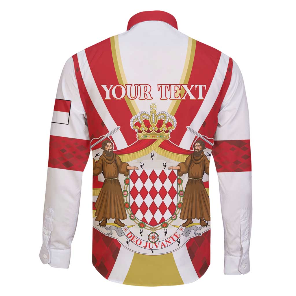 Personalized Monaco Family Matching Long Sleeve Bodycon Dress and Hawaiian Shirt Deo Juvante - Wonder Print Shop