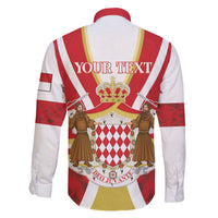 Personalized Monaco Family Matching Off The Shoulder Long Sleeve Dress and Hawaiian Shirt Deo Juvante - Wonder Print Shop