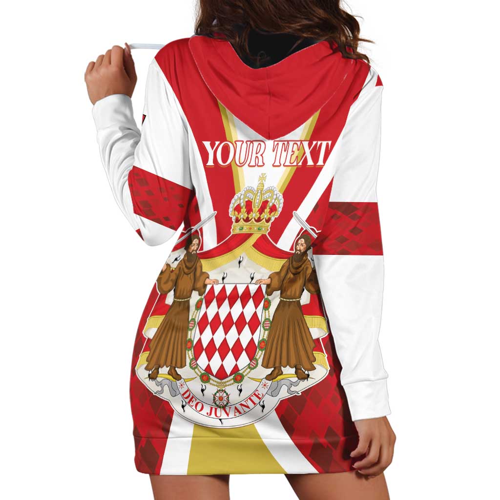 Personalized Monaco Hoodie Dress Deo Juvante - Wonder Print Shop