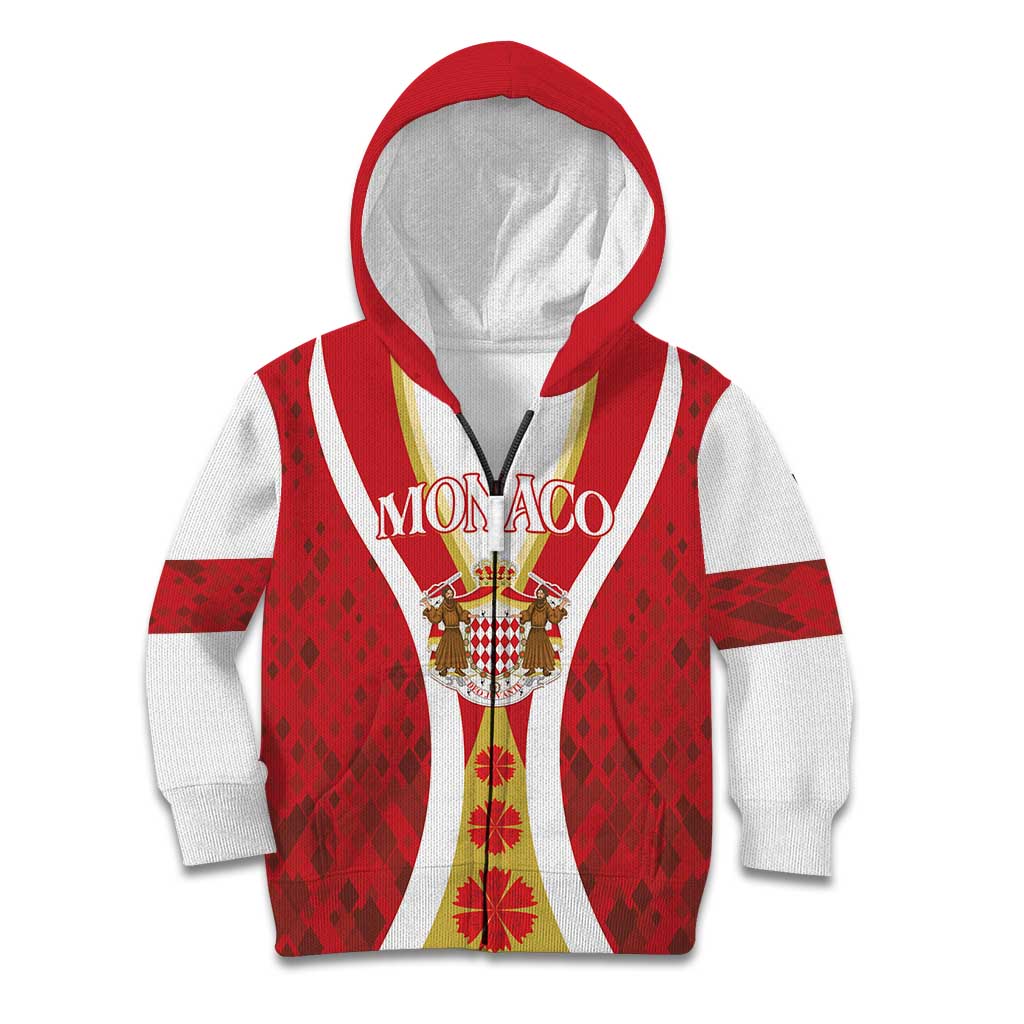 Personalized Monaco Kid Hoodie Deo Juvante - Wonder Print Shop