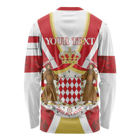 Personalized Monaco Long Sleeve Shirt Deo Juvante - Wonder Print Shop