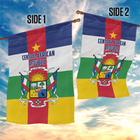 Central African Republic Garden Flag Zo Kwe Zo Flag Style - Wonder Print Shop