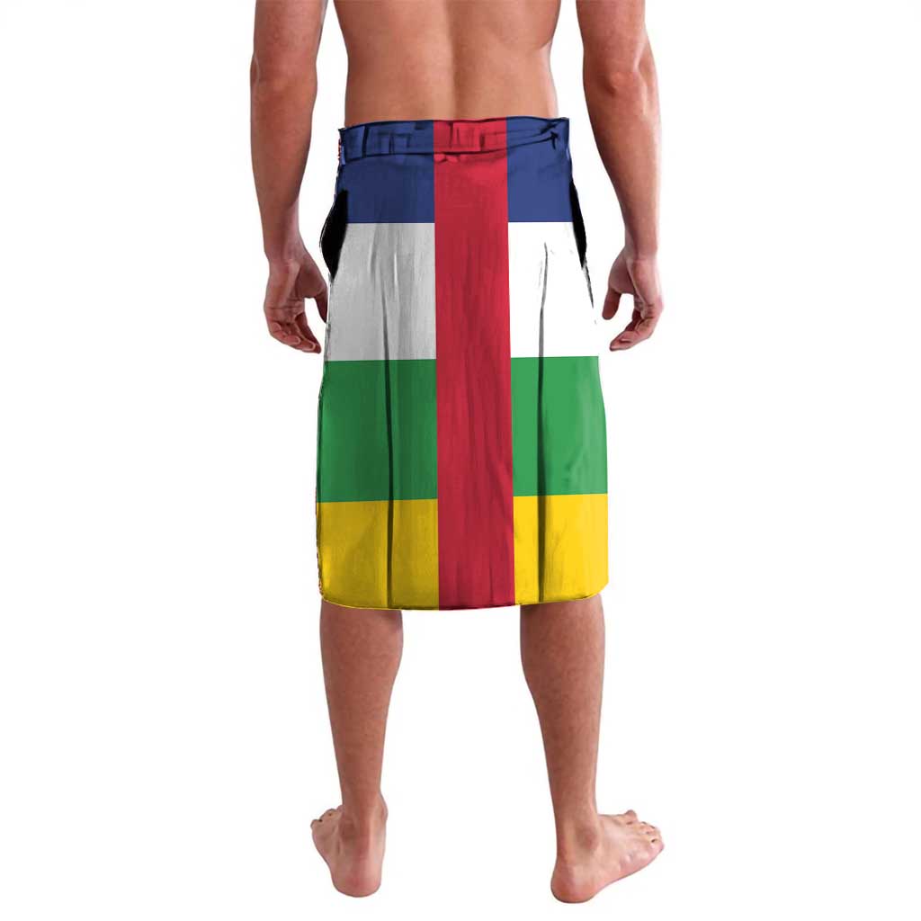 Personalized Central African Republic Lavalava Zo Kwe Zo Flag Style - Wonder Print Shop