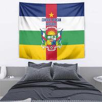 Central African Republic Tapestry Zo Kwe Zo Flag Style - Wonder Print Shop