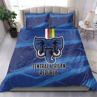 Central African Republic Football Bedding Set Go Les Fauves - Wonder Print Shop