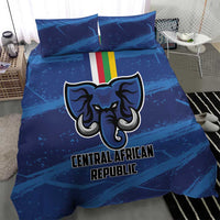 Central African Republic Football Bedding Set Go Les Fauves - Wonder Print Shop