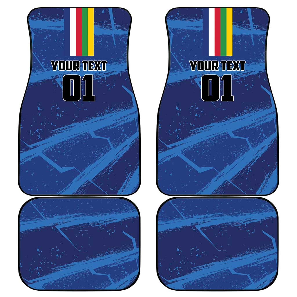 Central African Republic Football Car Mats Go Les Fauves - Wonder Print Shop