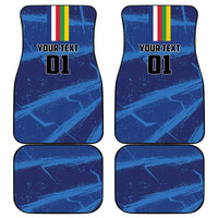 Central African Republic Football Car Mats Go Les Fauves - Wonder Print Shop