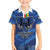 Custom Central African Republic Football Family Matching Short Sleeve Bodycon Dress and Hawaiian Shirt Go Les Fauves - Wonder Print Shop