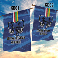 Central African Republic Football Garden Flag Go Les Fauves - Wonder Print Shop