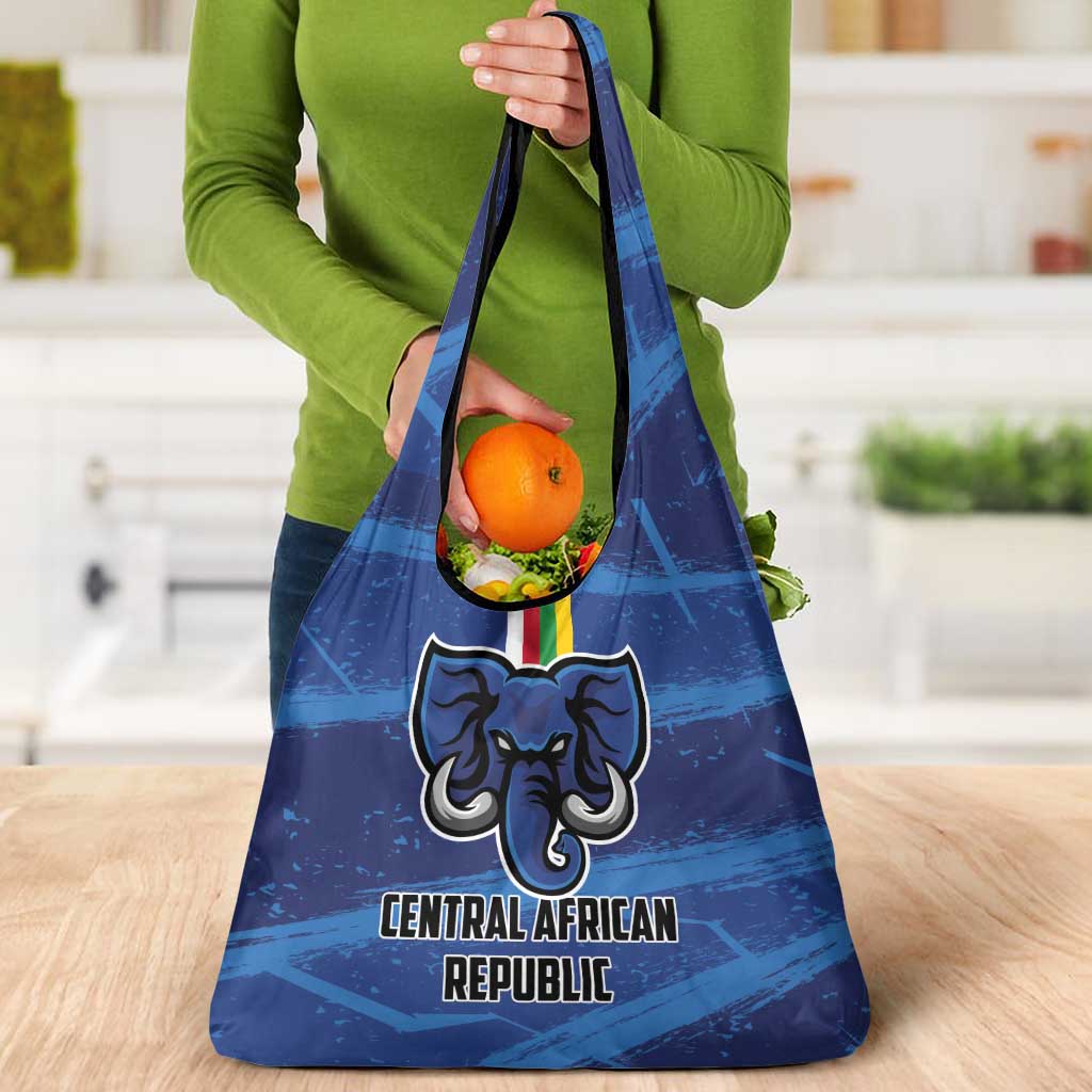 Central African Republic Football Grocery Bag Go Les Fauves