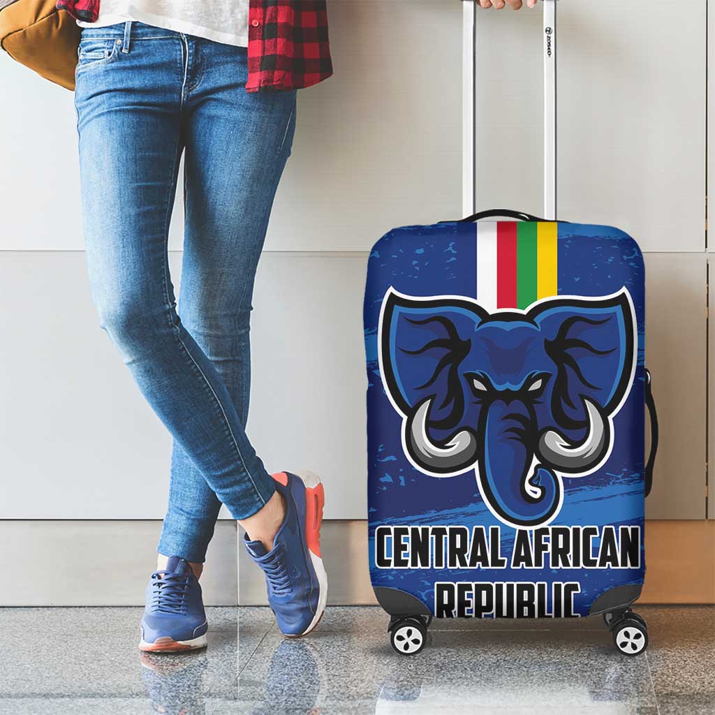Central African Republic Football Luggage Cover Go Les Fauves - Wonder Print Shop