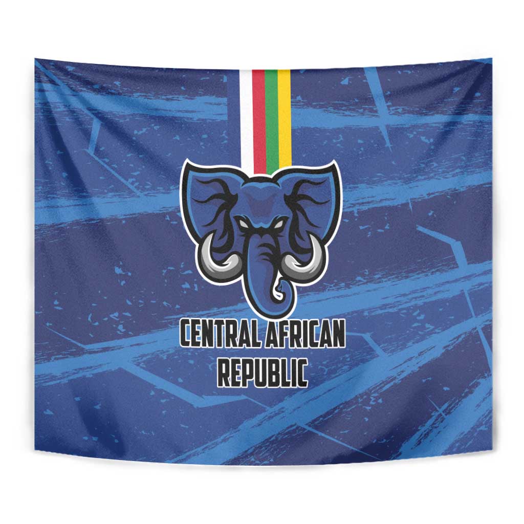 Central African Republic Football Tapestry Go Les Fauves - Wonder Print Shop