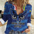 Custom Central African Republic Football Women Casual Shirt Go Les Fauves - Wonder Print Shop