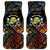 Central African Republic Car Mats Protea African Pattern - Wonder Print Shop
