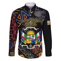 Personalized Central African Republic Family Matching Puletasi and Hawaiian Shirt Protea African Pattern - Wonder Print Shop