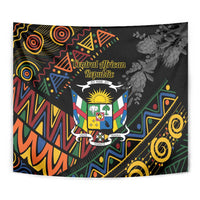 Central African Republic Tapestry Protea African Pattern - Wonder Print Shop