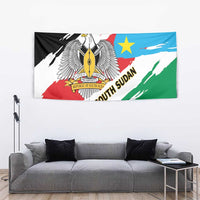 South Sudan Tapestry Grunge Flag Style - Wonder Print Shop