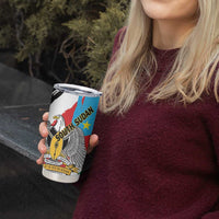 Personalized South Sudan Tumbler Cup Grunge Flag Style - Wonder Print Shop