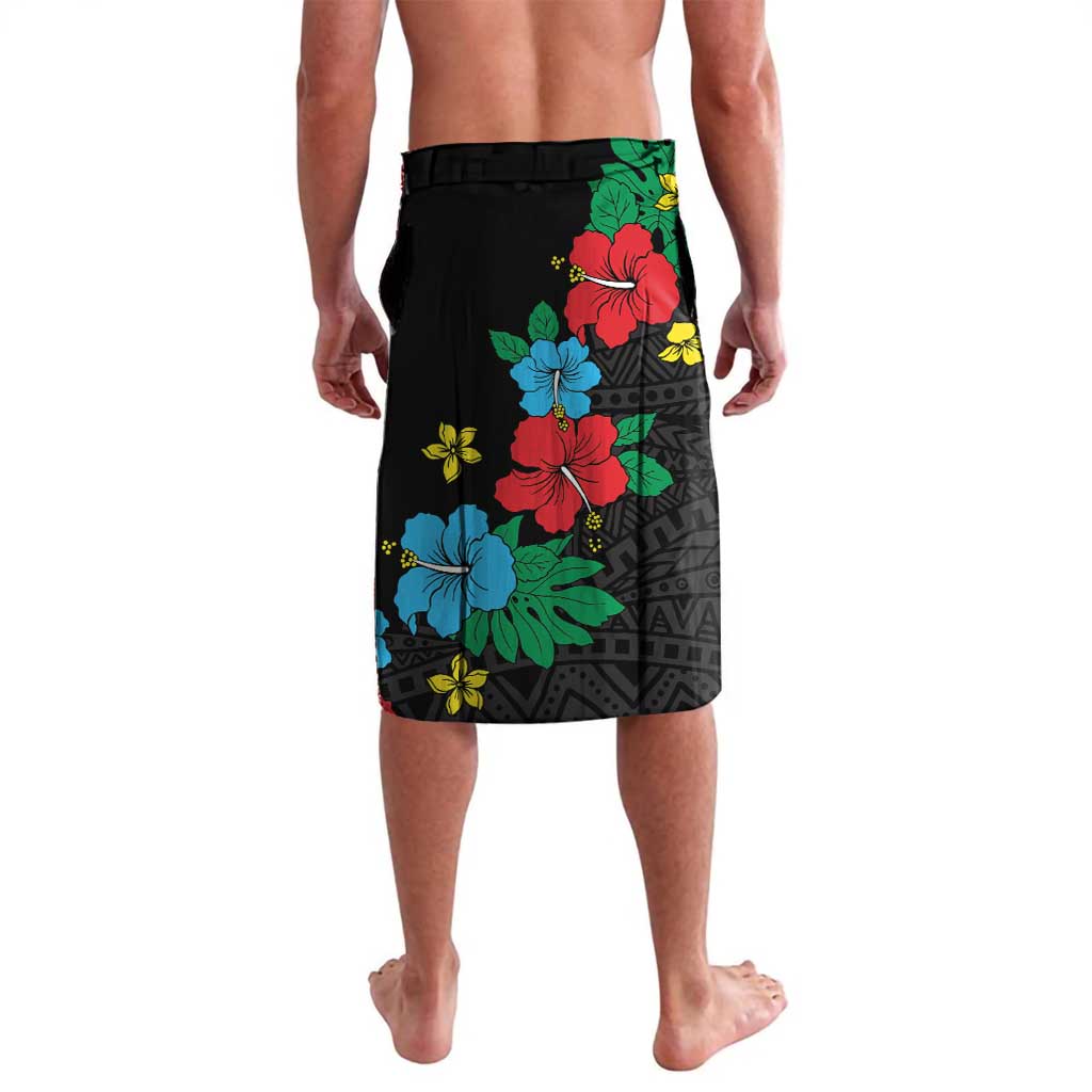 South Sudan Lavalava Hibiscus Floral African Pattern - Wonder Print Shop