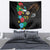 South Sudan Tapestry Hibiscus Floral African Pattern - Wonder Print Shop