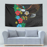 South Sudan Tapestry Hibiscus Floral African Pattern - Wonder Print Shop