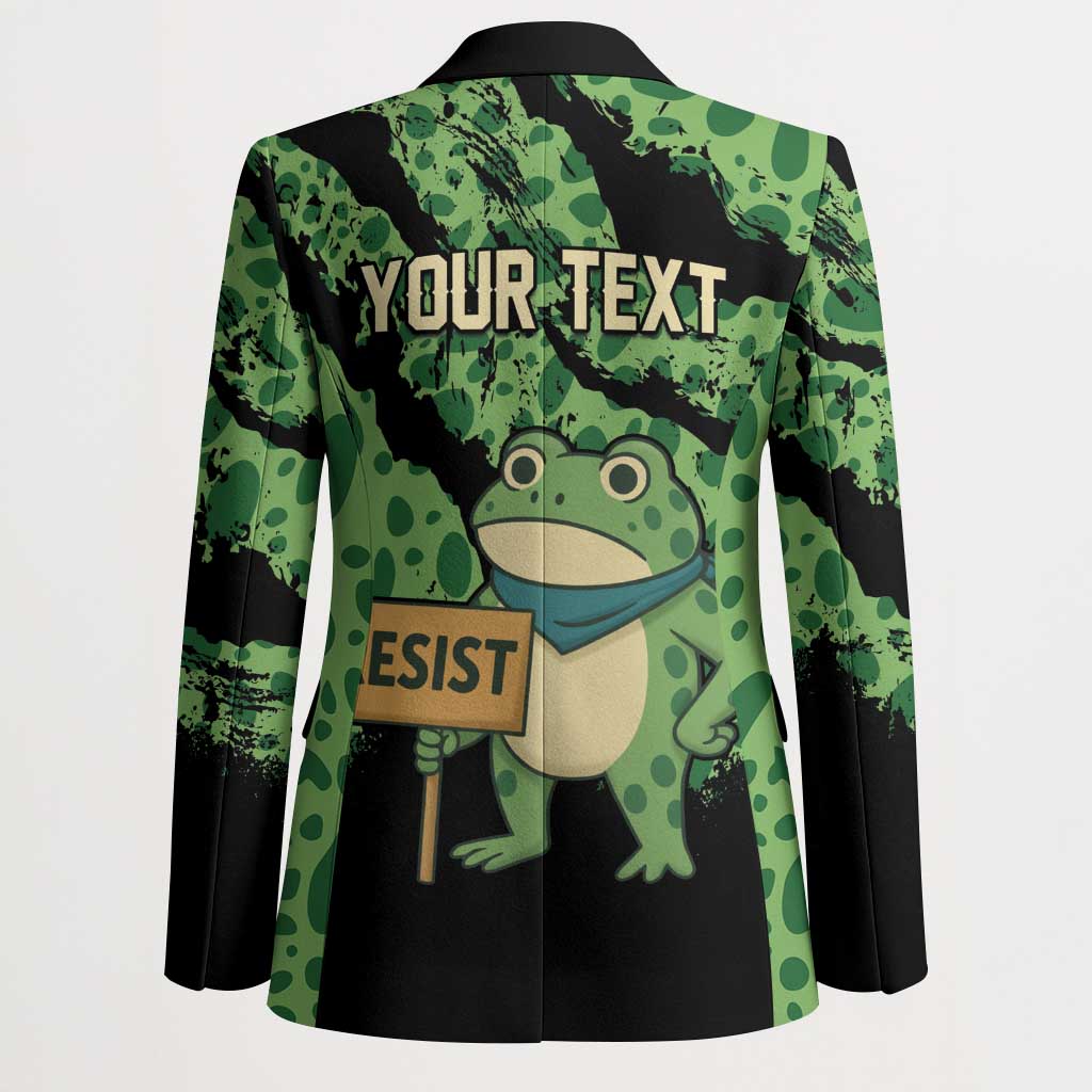 Personalized Portland Frog Resist Blazer Frogs Against Fascism - Wonder Print Shop