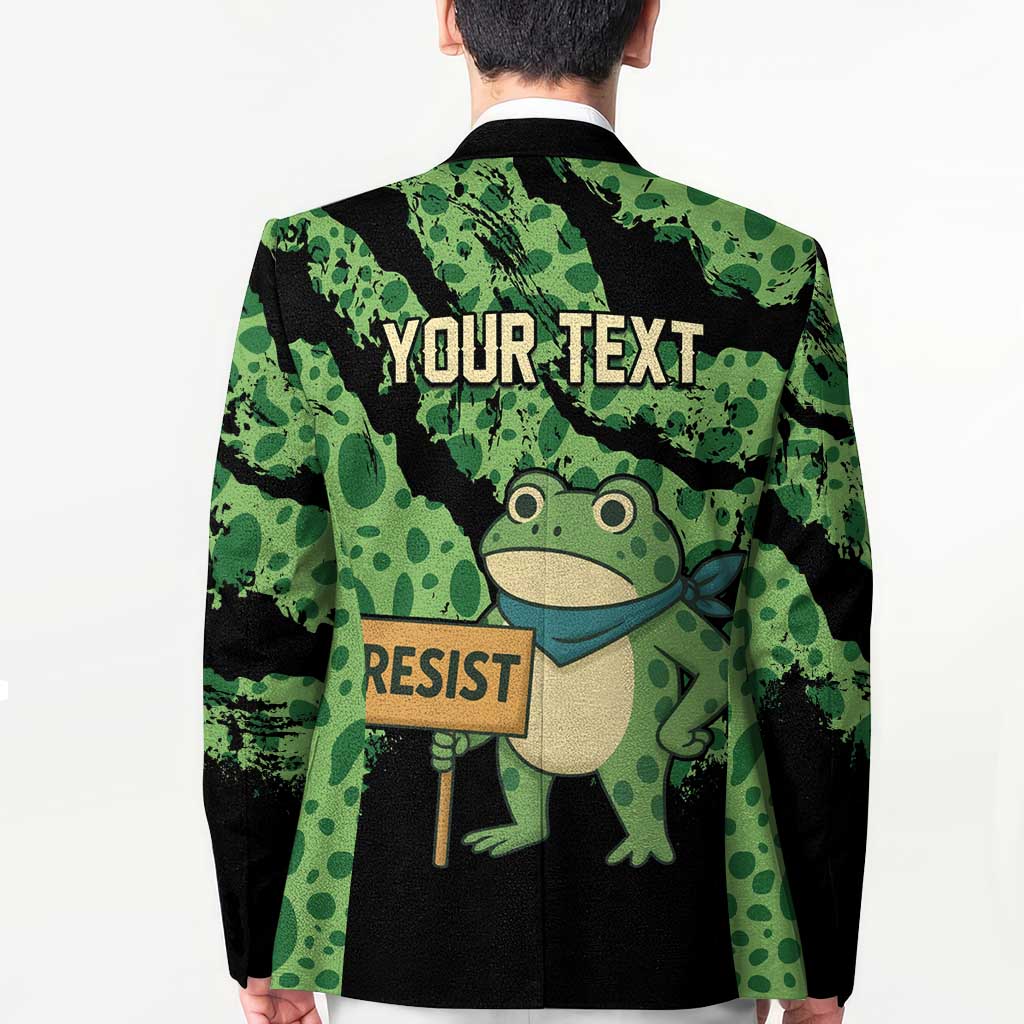 Personalized Portland Frog Resist Blazer Frogs Against Fascism - Wonder Print Shop