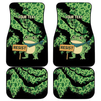Personalized Portland Frog Resist Car Mats Frogs Against Fascism - Wonder Print Shop