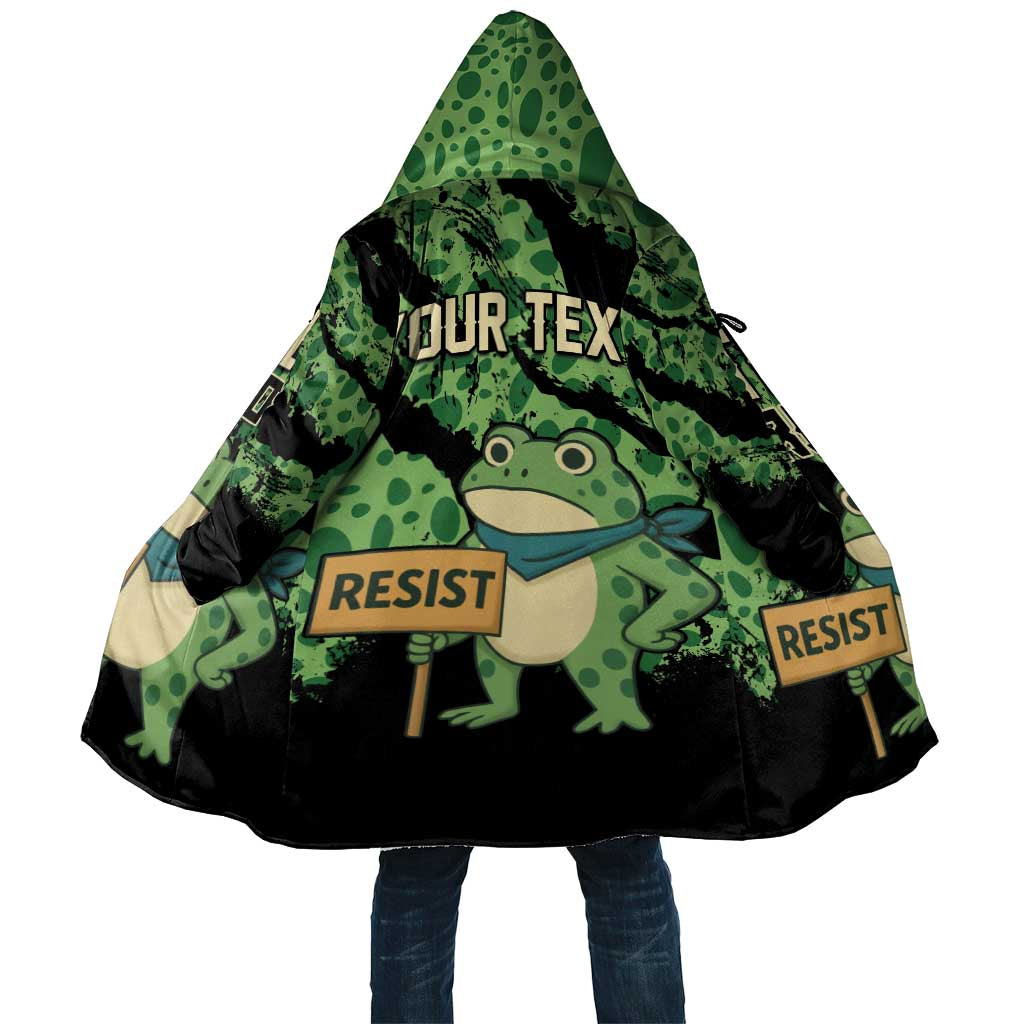 Personalized Portland Frog Resist Cloak Frogs Against Fascism - Wonder Print Shop