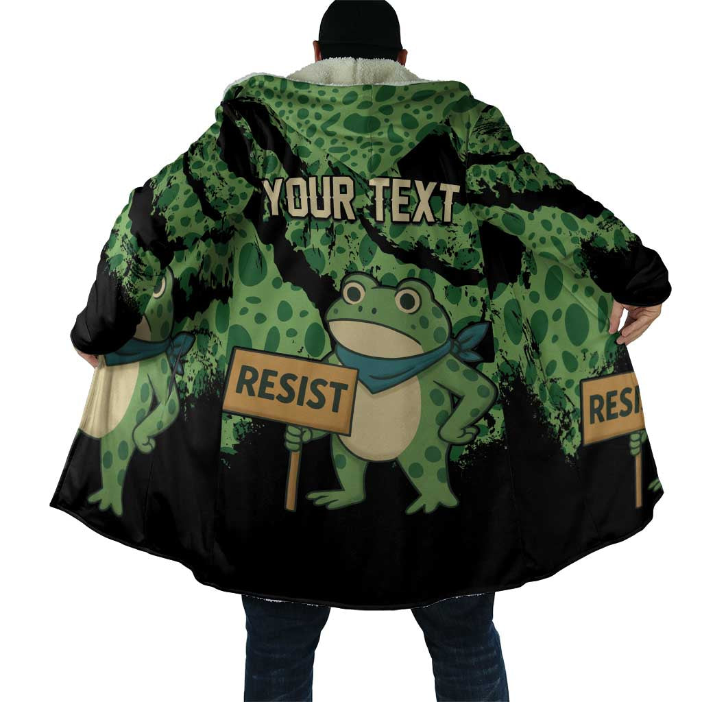 Personalized Portland Frog Resist Cloak Frogs Against Fascism - Wonder Print Shop